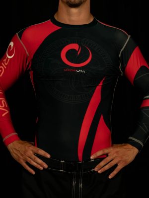 DAVINCI RANKED LS COMPRESSION FIT RASHGUARD