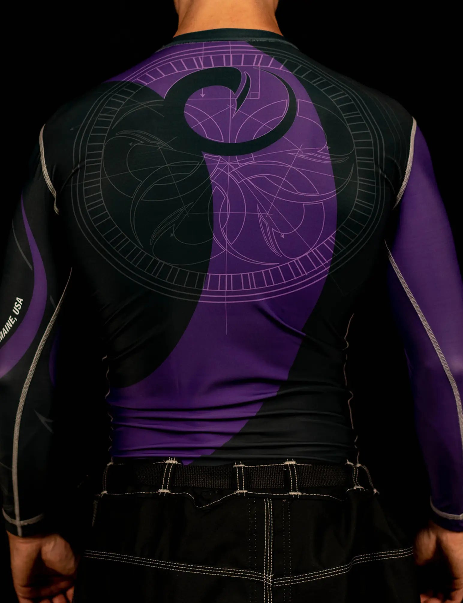 DAVINCI RANKED LS COMPRESSION FIT RASHGUARD - Image 6