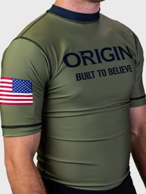 BUILT BY FREEDOM - COMPRESSION FIT SS RASHGUARD