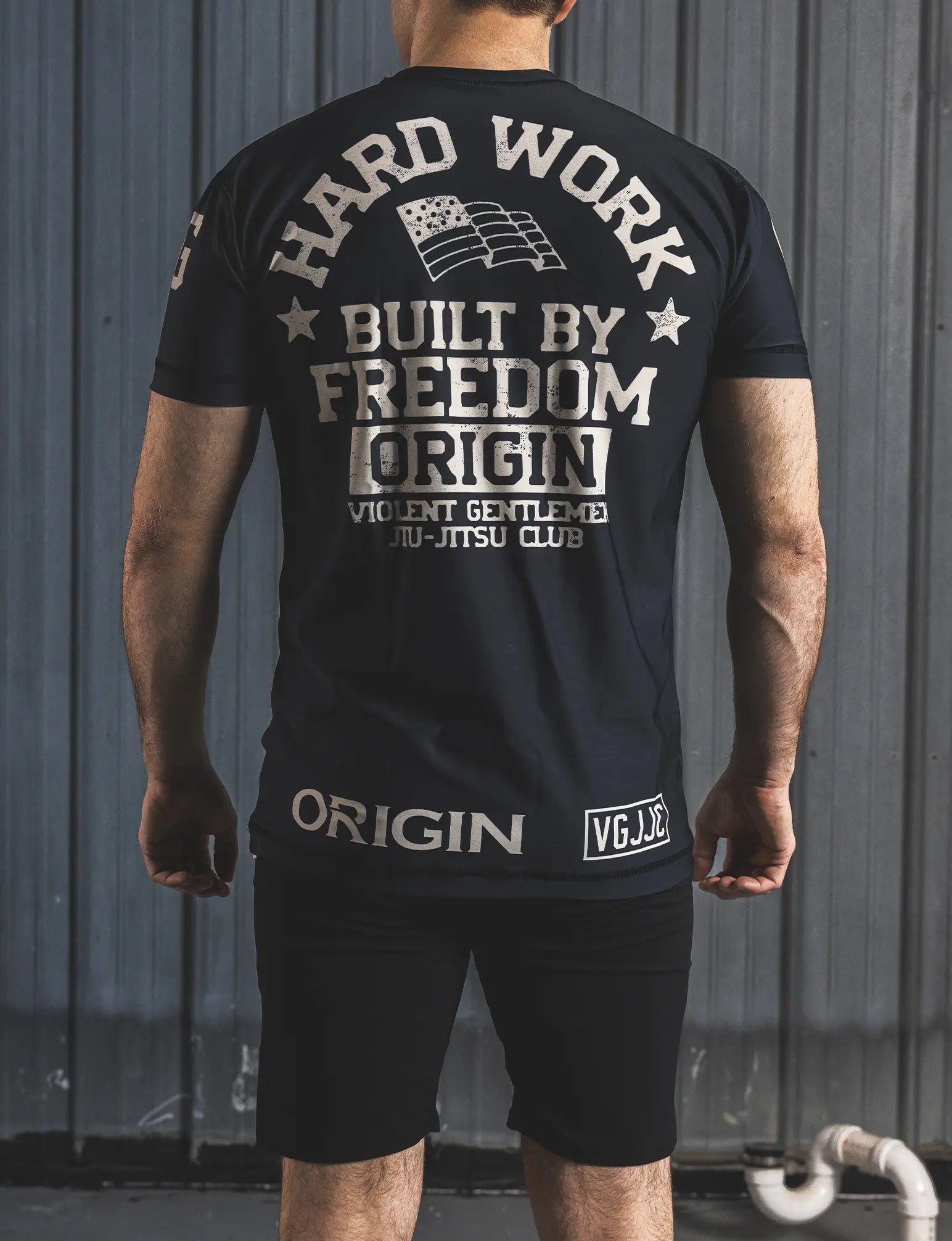 VGHC BUILT BY FREEDOM SS COMFORT FIT RASHGUARD - Image 6