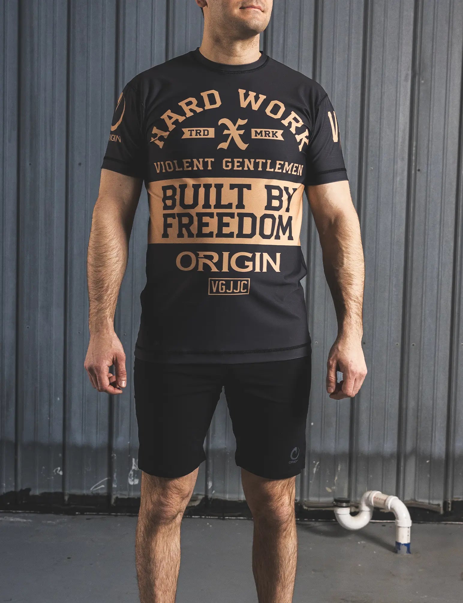 VGHC HARD LESSONS SS COMFORT FIT RASHGUARD - Image 5