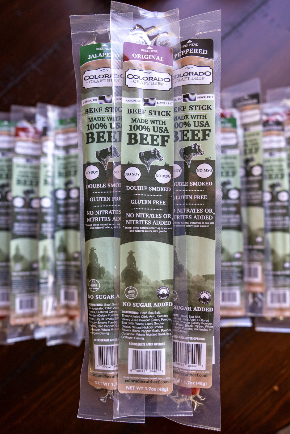 Colorado Craft Beef Sampler Beef Stick (9-Pack) - Image 6