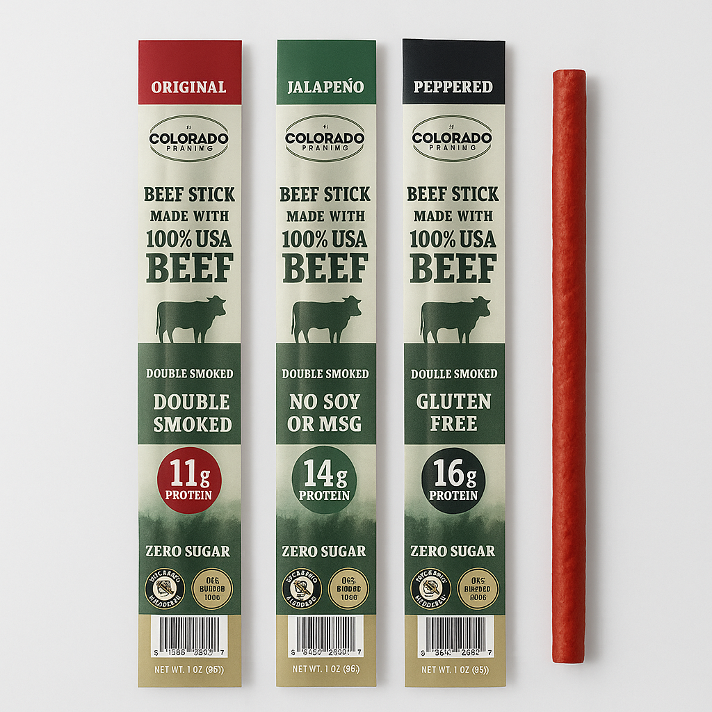 Colorado Craft Beef Sampler Beef Stick (9-Pack) - Image 2