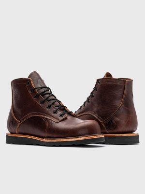 THE AMERICAN BISON 6 INCH BOOT - CHRISTY BLACK - GRADED QUALITY