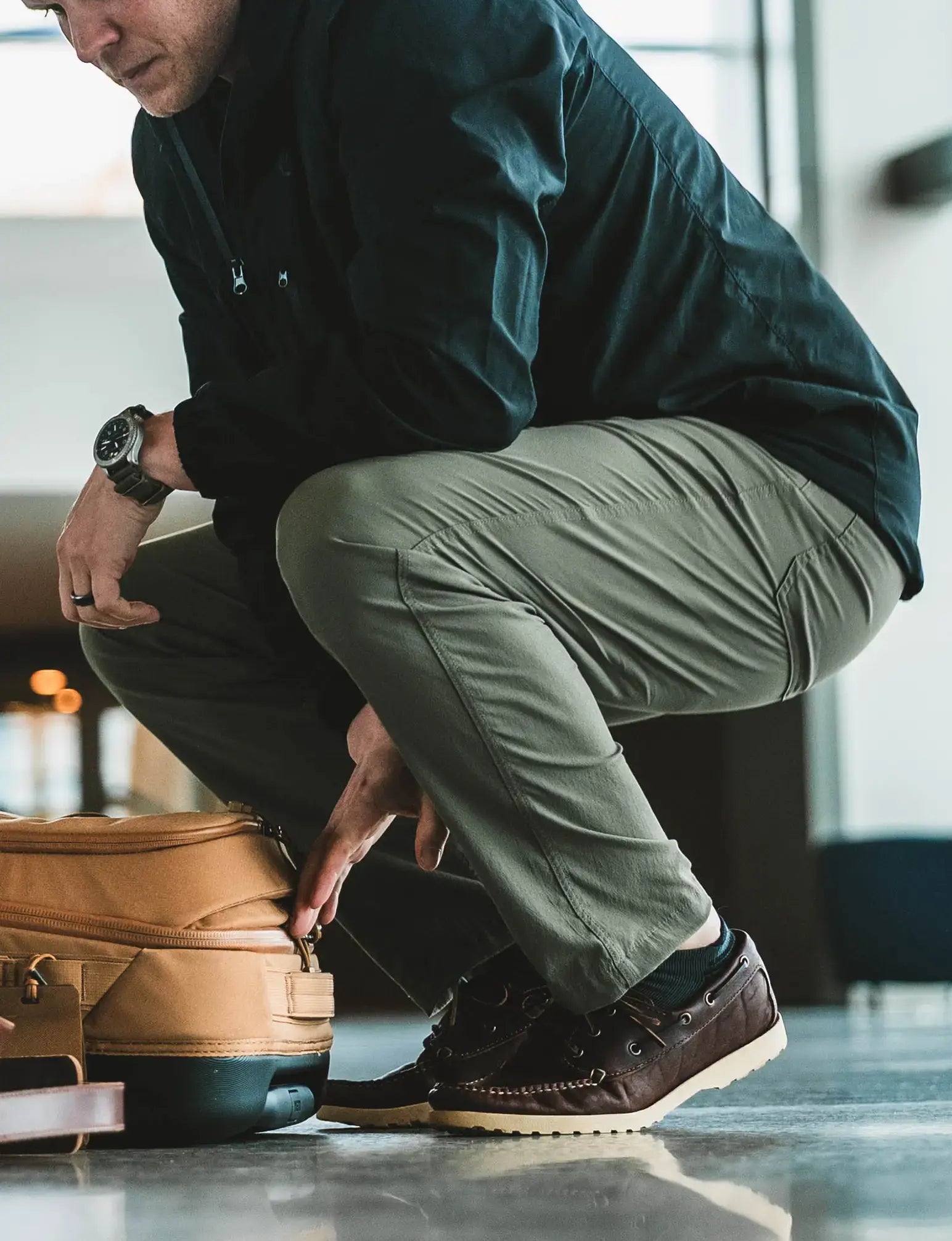 GTFO STRETCH WOVEN TRAVEL PANT-STRAIGHT - Image 25