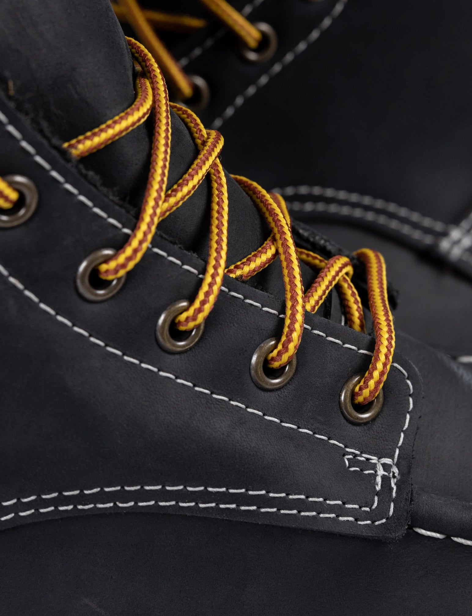 MAINE MOC STEEL TOE BOOT 8 - NATURAL WEDGE SOLE - Image 11