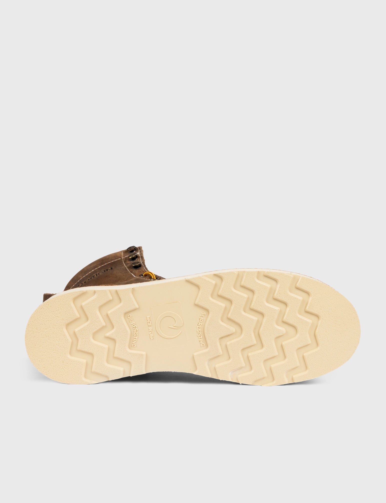 MAINE MOC STEEL TOE BOOT 8 - NATURAL WEDGE SOLE - Image 7