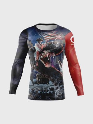 DON'T TREAD ON ME LS COMPRESSION FIT RASHGUARD 2.0