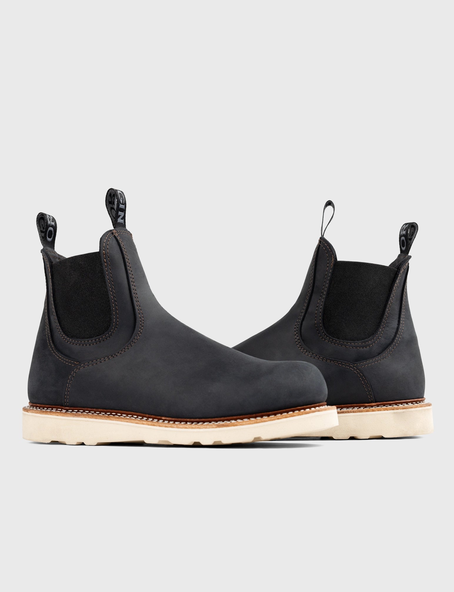 IRONSIDE CHELSEA BOOT NATURAL WEDGE SOLE - Image 5