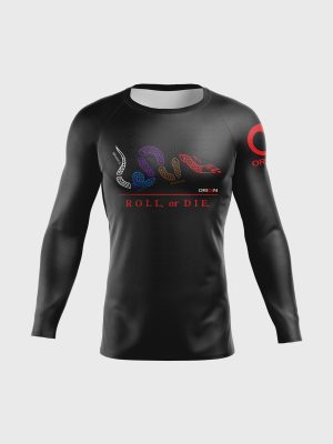 ROLL OR DIE LS COMPRESSION FIT RASHGUARD