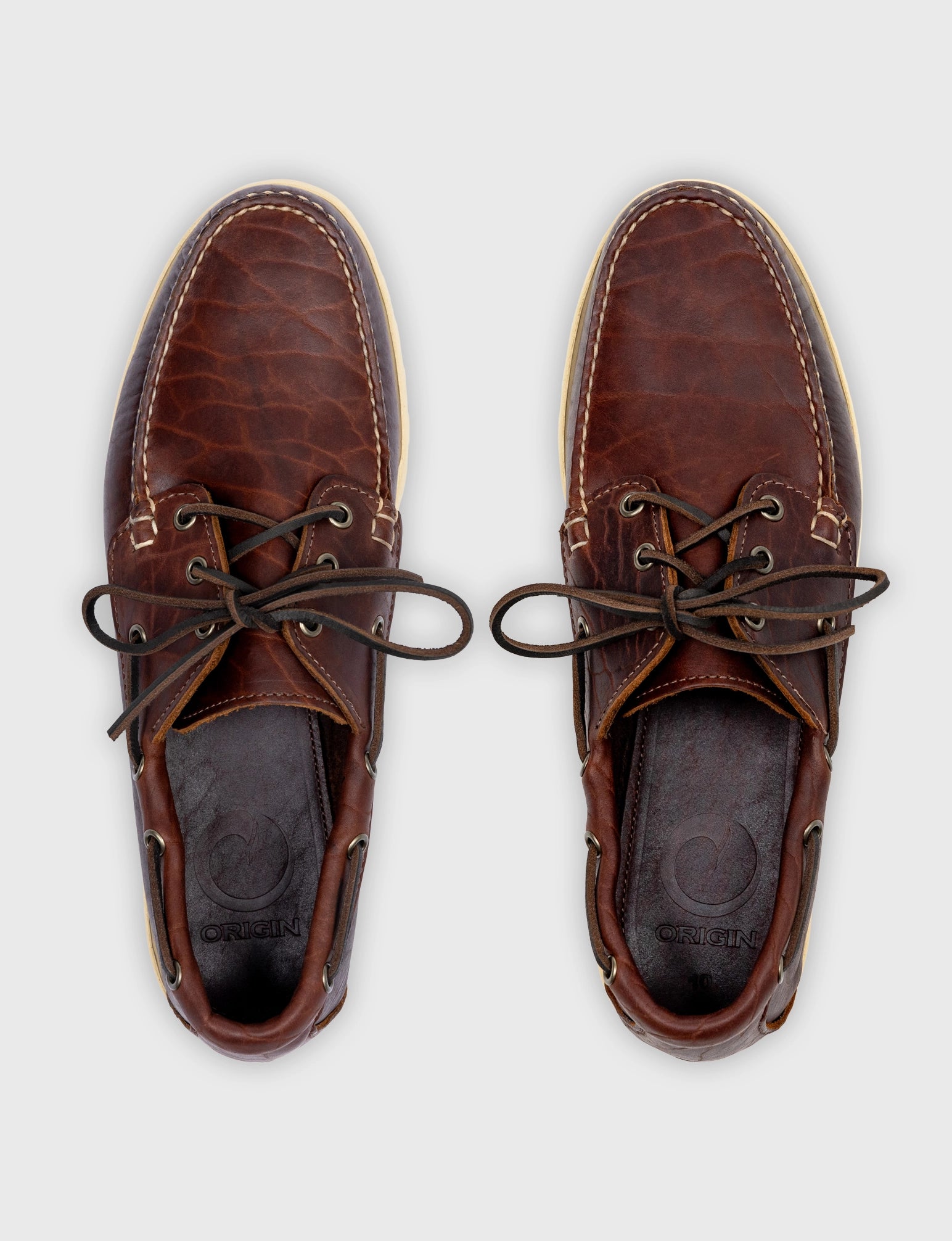 AMERICAN BISON BOAT SHOE - GRADED QUALITY - Image 3