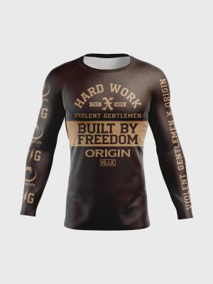 VGHC HARD LESSONS LS COMPRESSION FIT RASHGUARD