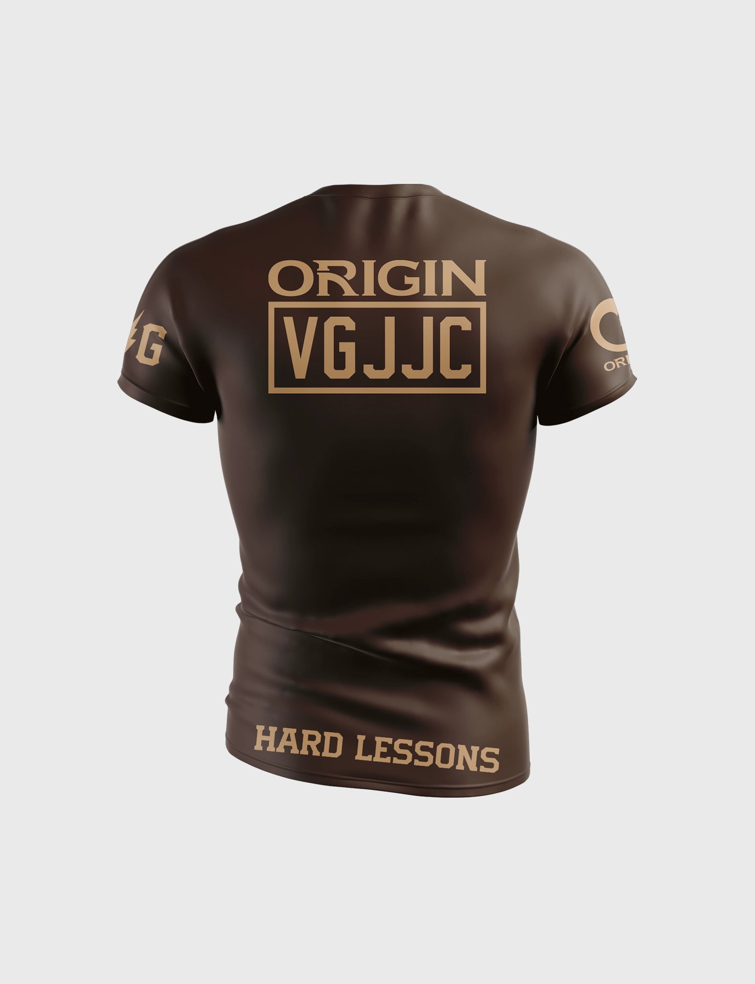 VGHC HARD LESSONS SS COMFORT FIT RASHGUARD - Image 2