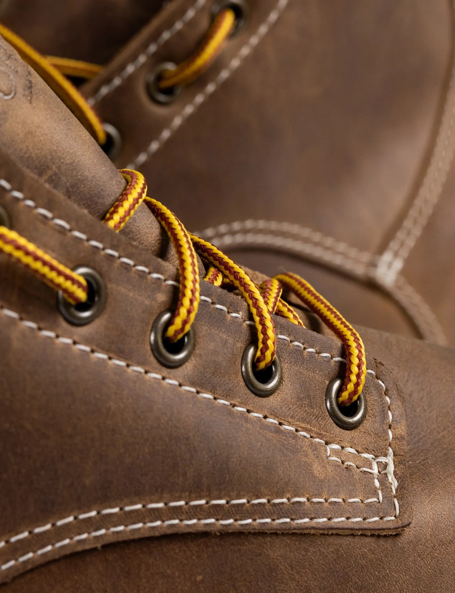 THE WILTON 6 STEEL TOE WORK BOOT - NATURAL WEDGE SOLE - GRADED QUALITY - Image 7