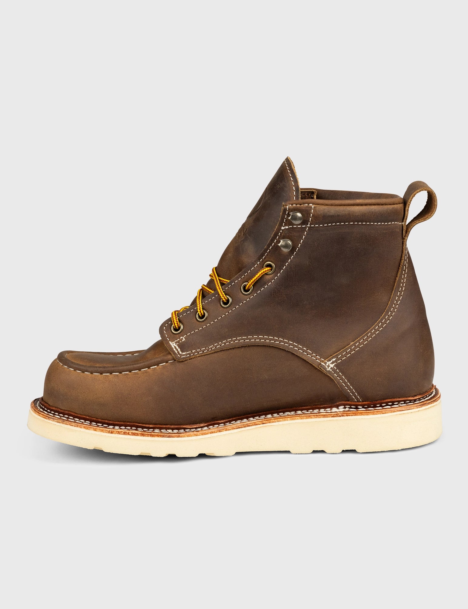 MAINE MOC TOE BOOT - NATURAL WEDGE SOLE - Image 14