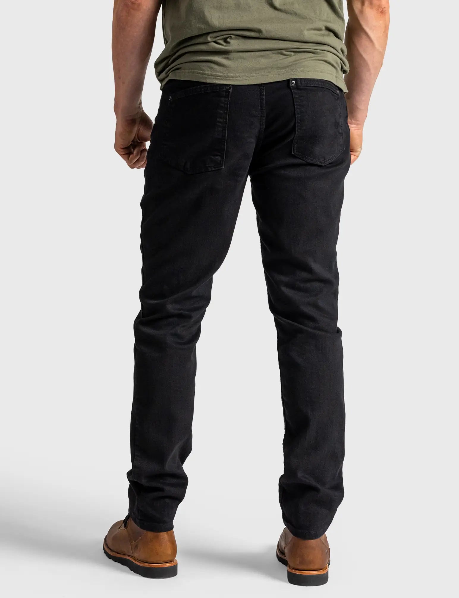 DELTA FLEX JEANS - TAPER - BLACK - Image 5