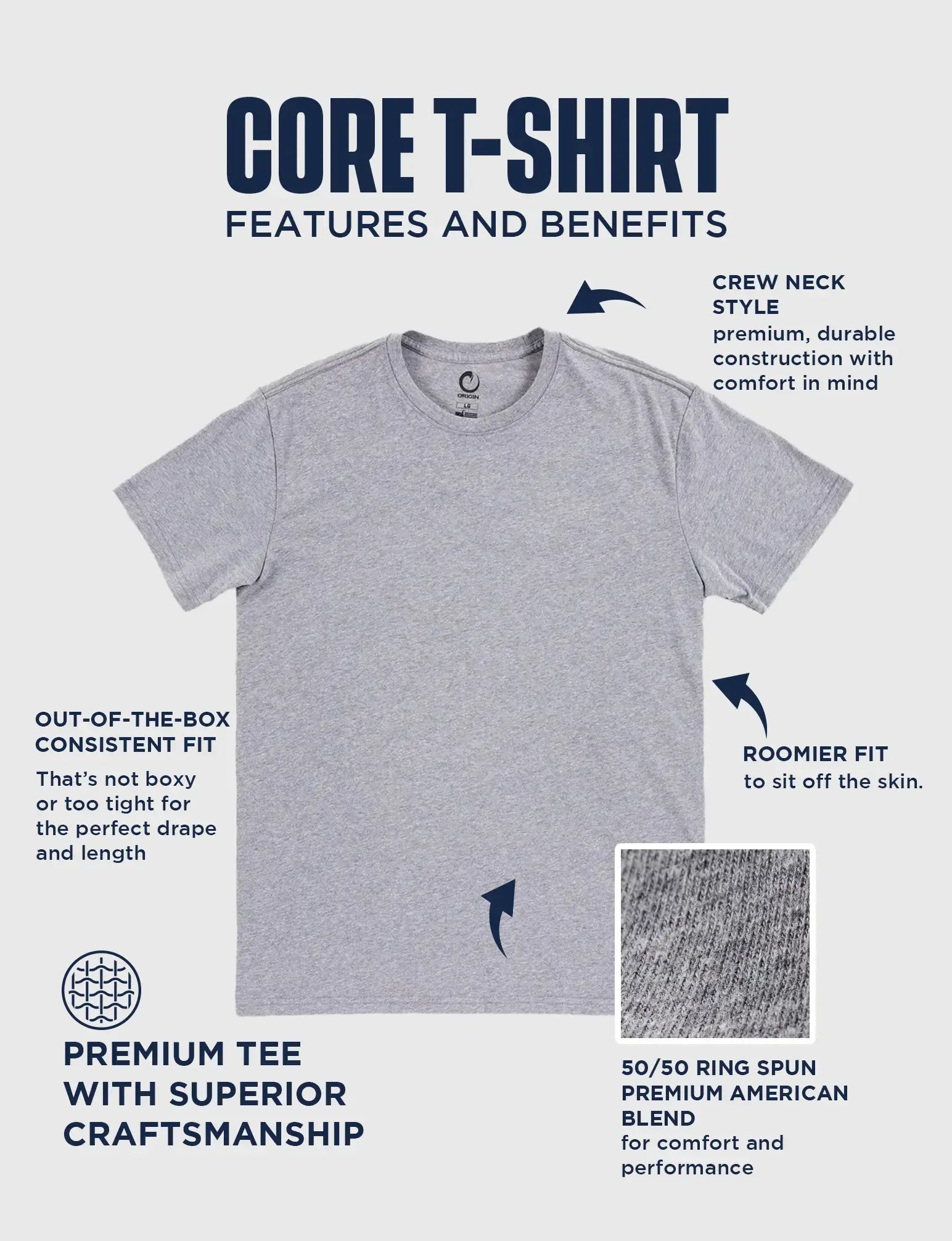 ORIGIN® CORE T-SHIRT - Image 61