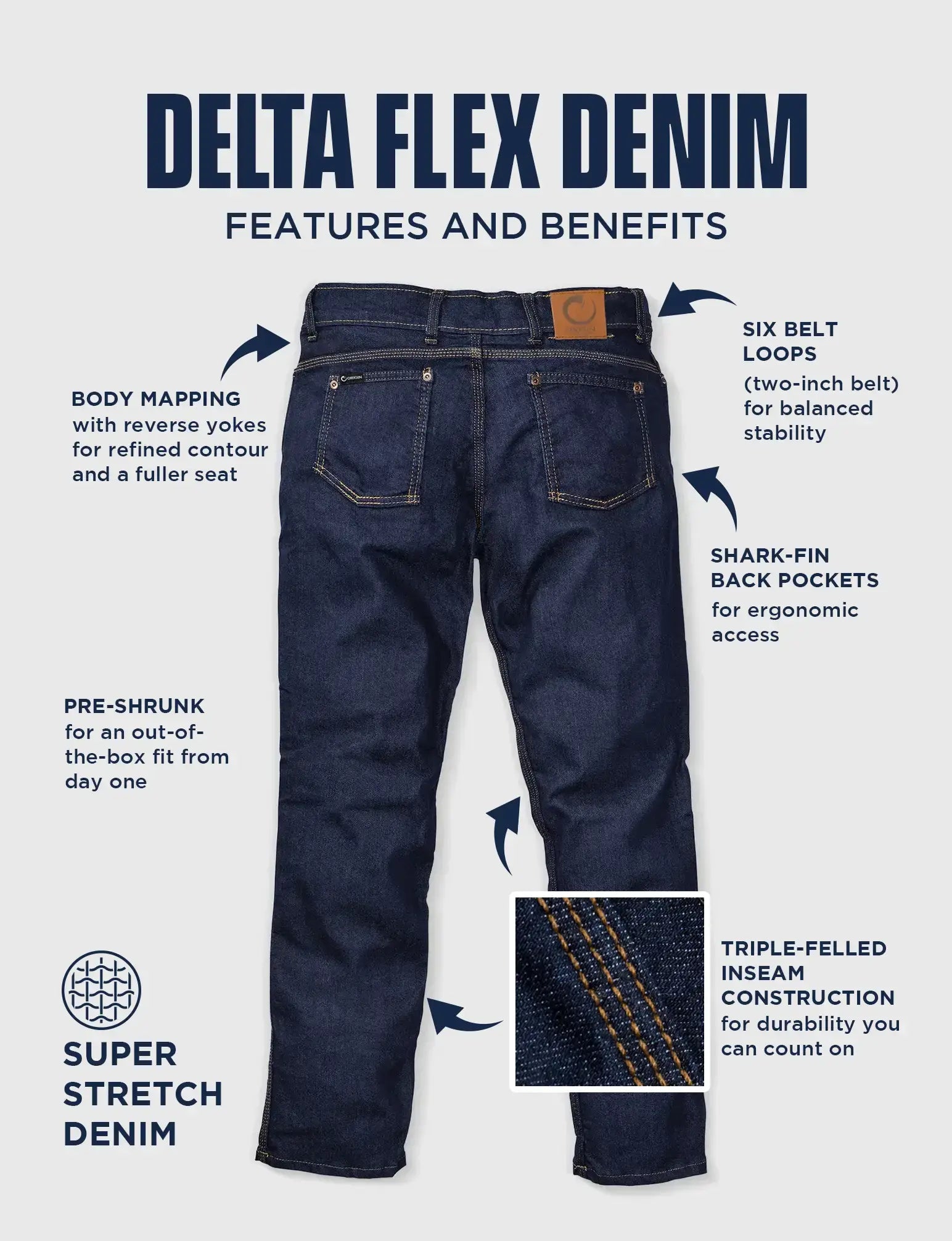 DELTA FLEX JEANS - STRAIGHT - Image 8