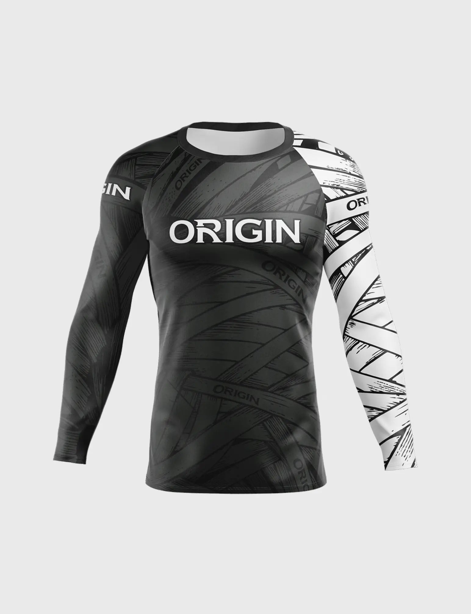 ODYSSEY RANKED LS COMPRESSION FIT RASHGUARD - Image 3