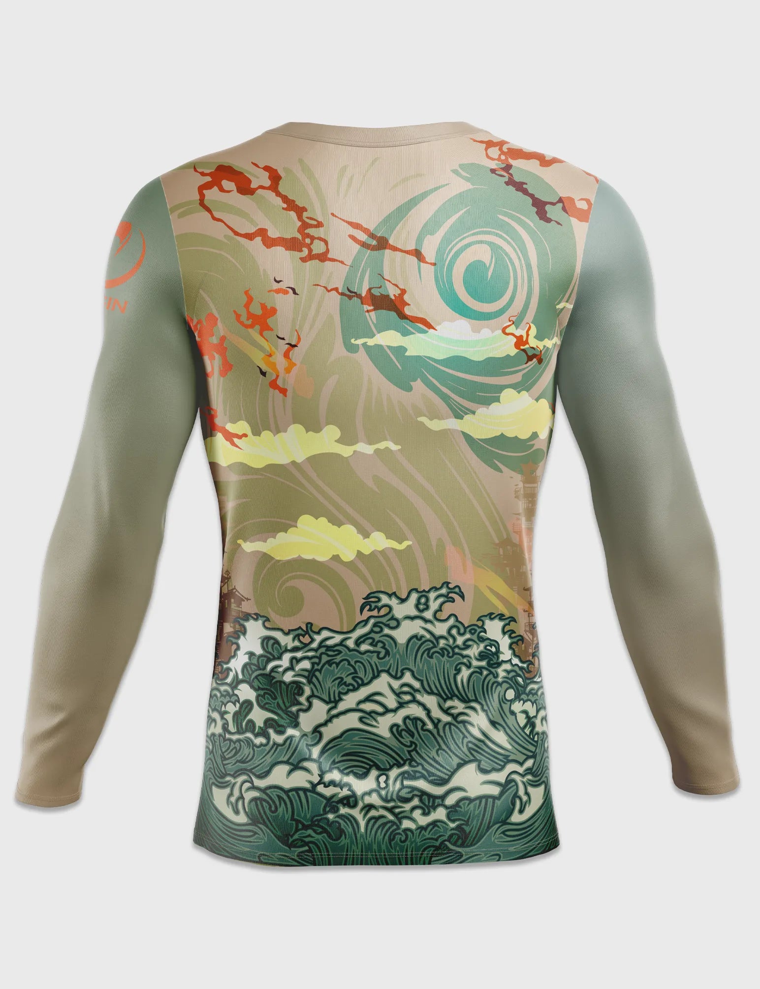 ROOTS DRAGON LS COMPRESSION FIT RASHGUARD - Image 2