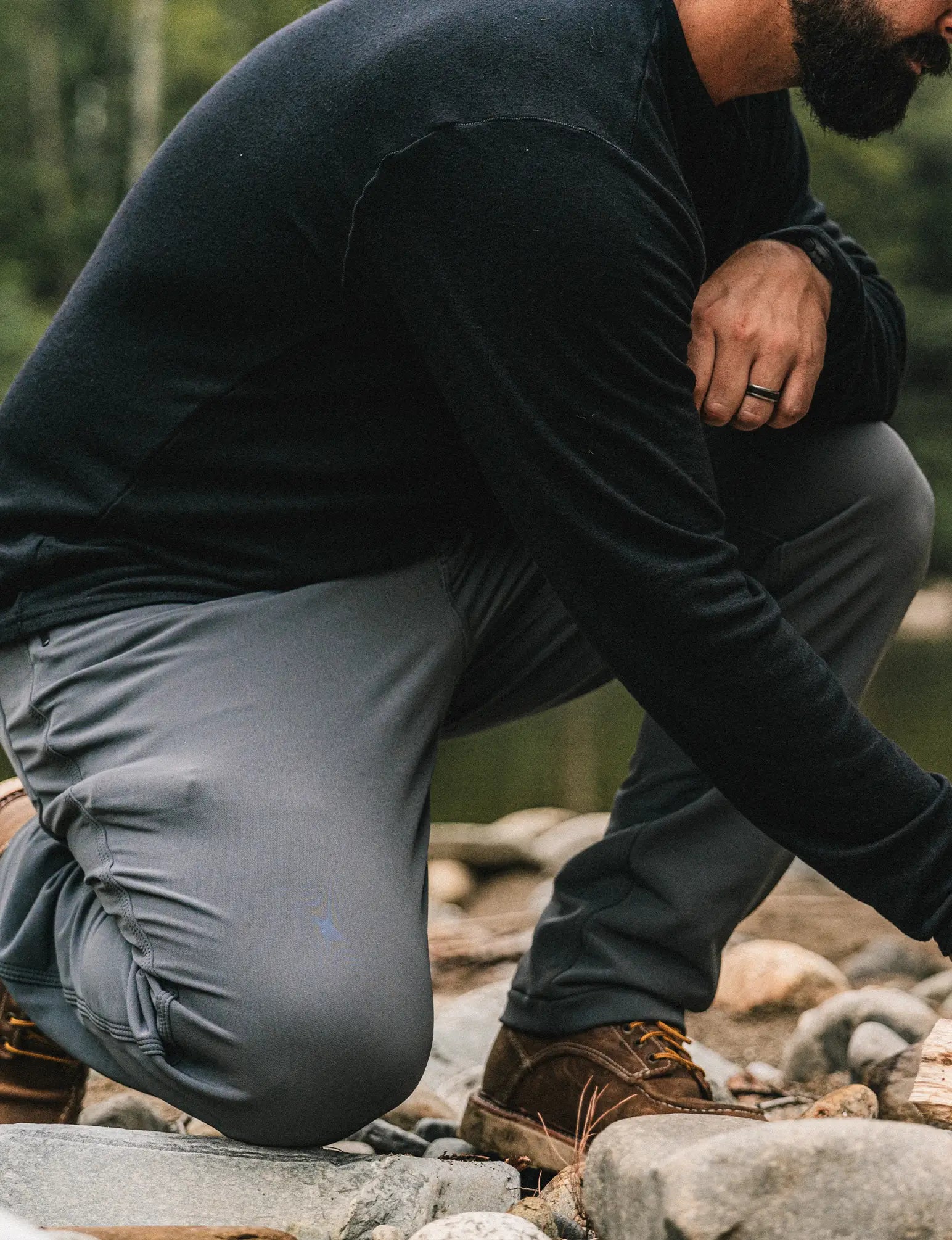 VRSA STRETCH POLY PANT - STRAIGHT - Image 5